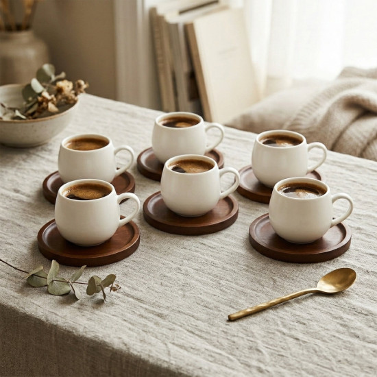 Coffee Mug Set 6 Pcs